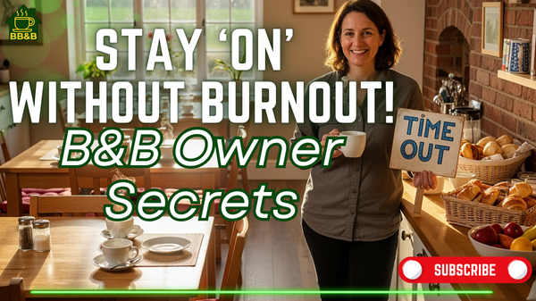 How to Be “On” All Day Without B&B Burnout